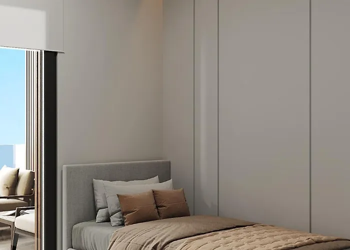 Elegant New Luxe 2br Azulis Apartment#7 - Big Terrace - Smart Check-in - Free Secure Parking Olbia