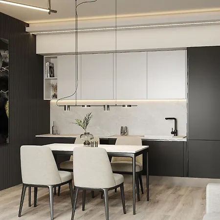 Newly Build - Luxury Pure! - 2br Azulis#7 - Lift - Terrace - Free P * Olbia