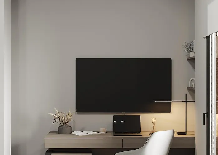 Elegant New Luxe 2br Azulis Apartment#7 - Big Terrace - Smart Check-in - Free Secure Parking *