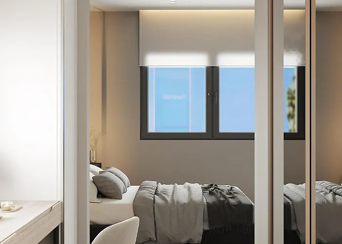 Apartman Elegant New Luxe 2br Azulis Apartment#7 - Big Terrace - Smart Check-in - Free Secure Parking